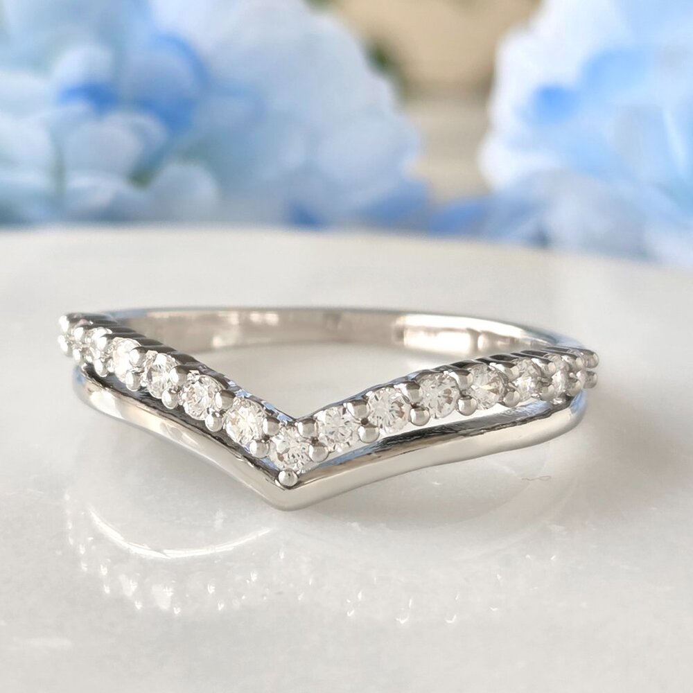 Wishbone Ring - Charmed Aroma, size 6
